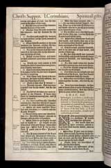 1 Corinthians Chapter 12, Original 1611 KJV
