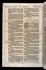 1 Corinthians Chapter 5, Original 1611 KJV