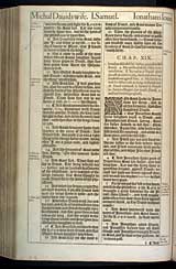 1 Samuel Chapter 19, Original 1611 KJV