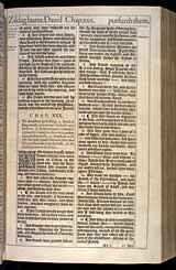 1 Samuel Chapter 30, Original 1611 KJV