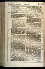 1 Samuel Chapter 4, Original 1611 KJV