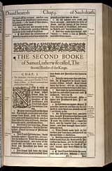 2 Samuel Chapter 1, Original 1611 KJV
