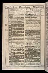 2 Corinthians Chapter 6, Original 1611 KJV