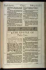Titus Chapter 1, Original 1611 KJV