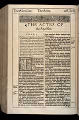 Acts Chapter 1, Original 1611 KJV