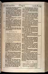 Esther Chapter 5, Original 1611 KJV