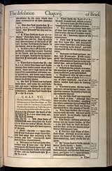 Ezekiel Chapter 7, Original 1611 KJV