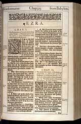 Ezra Chapter 1, Original 1611 KJV