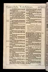 Galatians Chapter 6, Original 1611 KJV