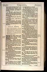 Genesis Chapter 37, Original 1611 KJV