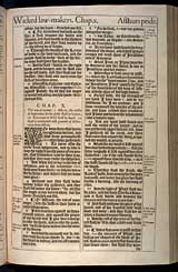 Isaiah Chapter 10, Original 1611 KJV