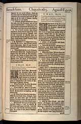 Jeremiah Chapter 46, Original 1611 KJV