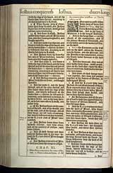 Joshua Chapter 11, Original 1611 KJV