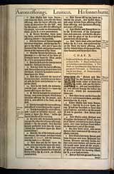 Leviticus Chapter 10, Original 1611 KJV