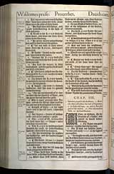 Proverbs Chapter 4, Original 1611 KJV