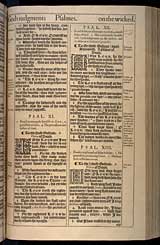 Psalms Chapter 13, Original 1611 KJV