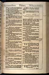 Psalms Chapter 119, Original 1611 KJV