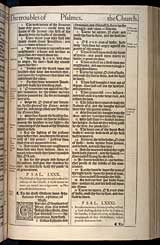 Psalms Chapter 80, Original 1611 KJV