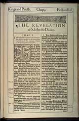 Revelation Chapter 1, Original 1611 KJV