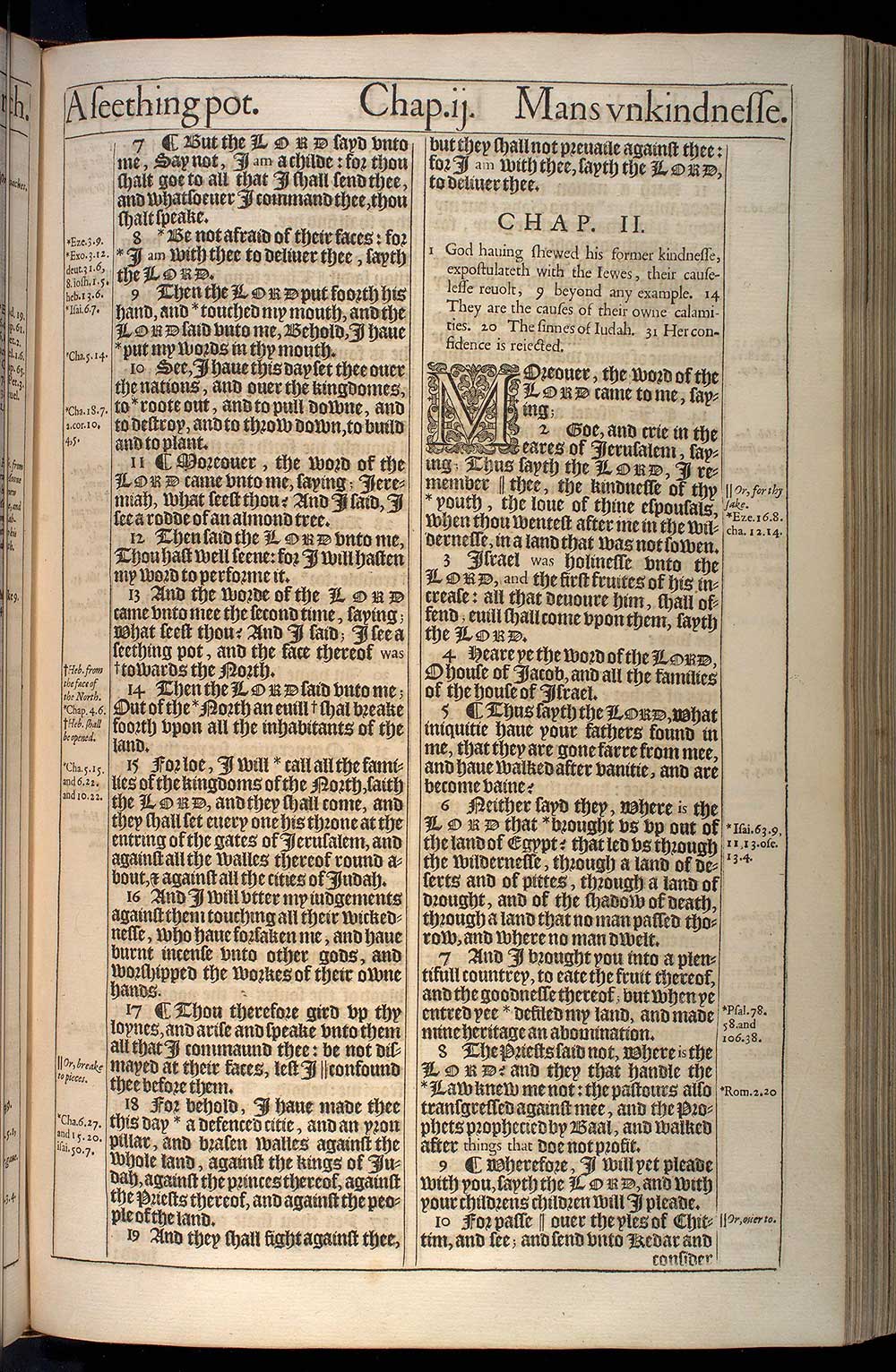 Jeremiah Chapter 1 Original 1611 Bible Scan