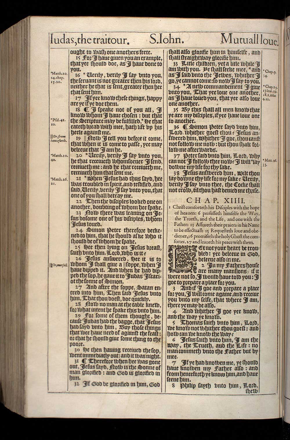 John Chapter 14 Original 1611 Bible Scan