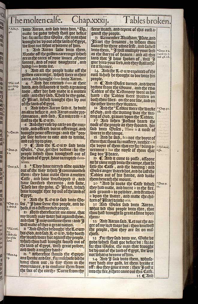 Exodus Chapter 31 Original 1611 Bible Scan