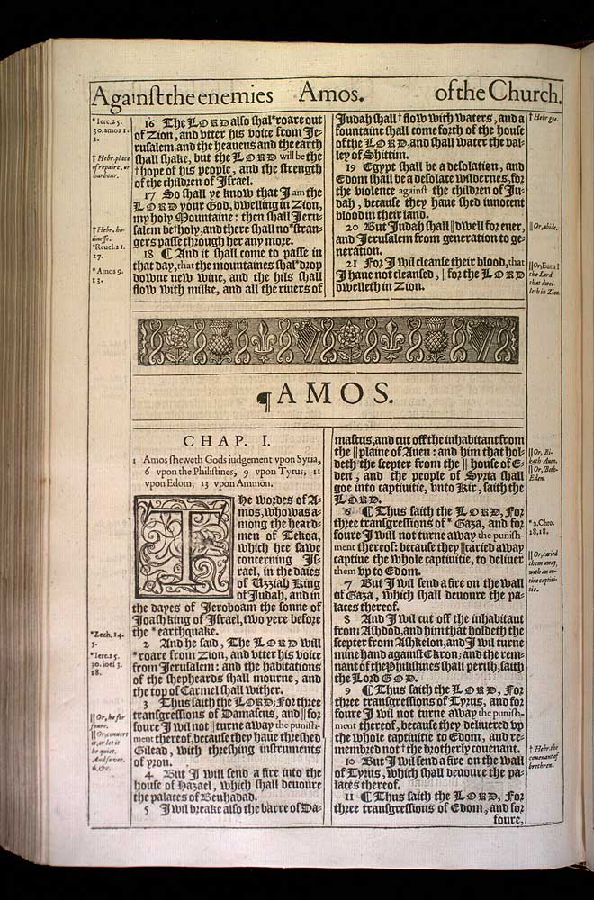 Hosea Chapter 3 Original 1611 Bible Scan