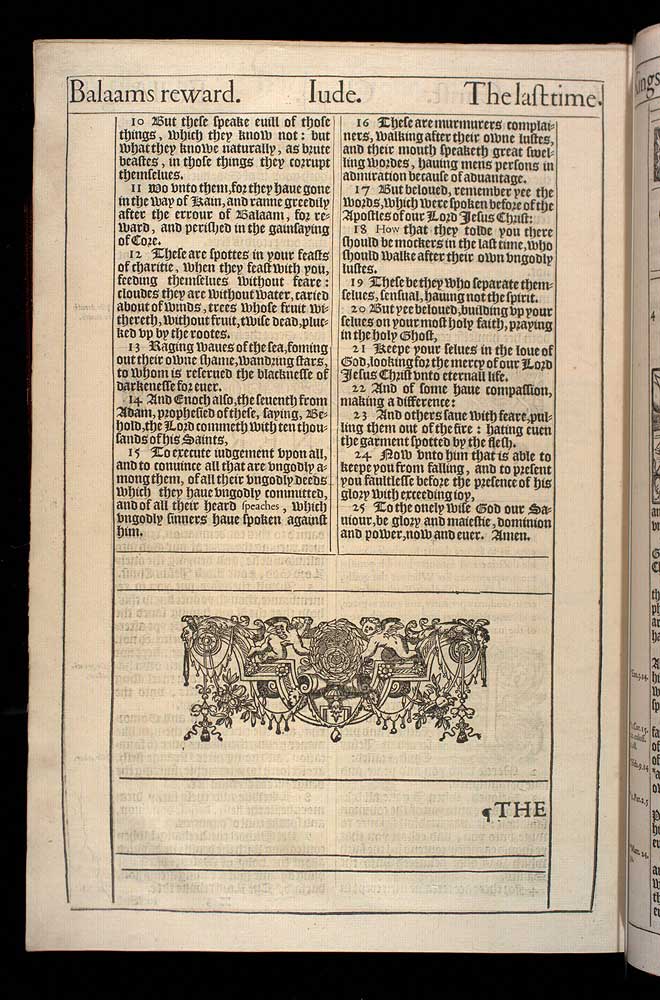 Jude Chapter 1 Original 1611 Bible Scan