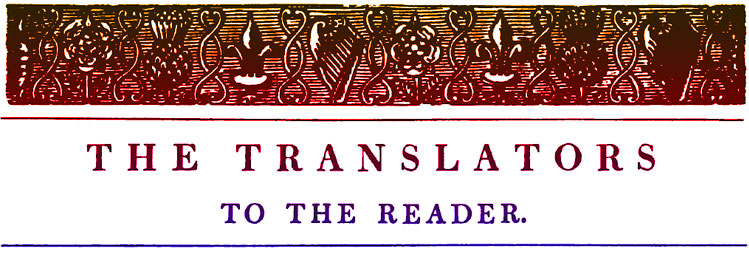 1611 King James Bible Translators