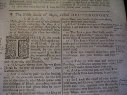 1767 King James Bible